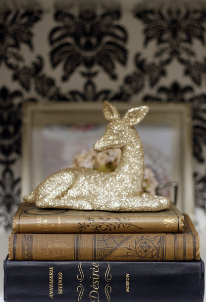 Glistening Gold Glitter Shimmer Spray / Spray de Decoración Dorado Brillante Descontinuado Krylon
