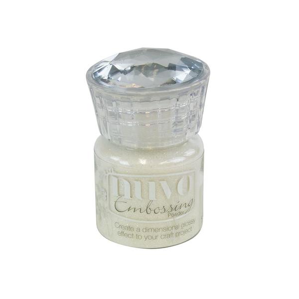 Embossing Powder Shimmering Pearl / Polvo de Realce Blanco