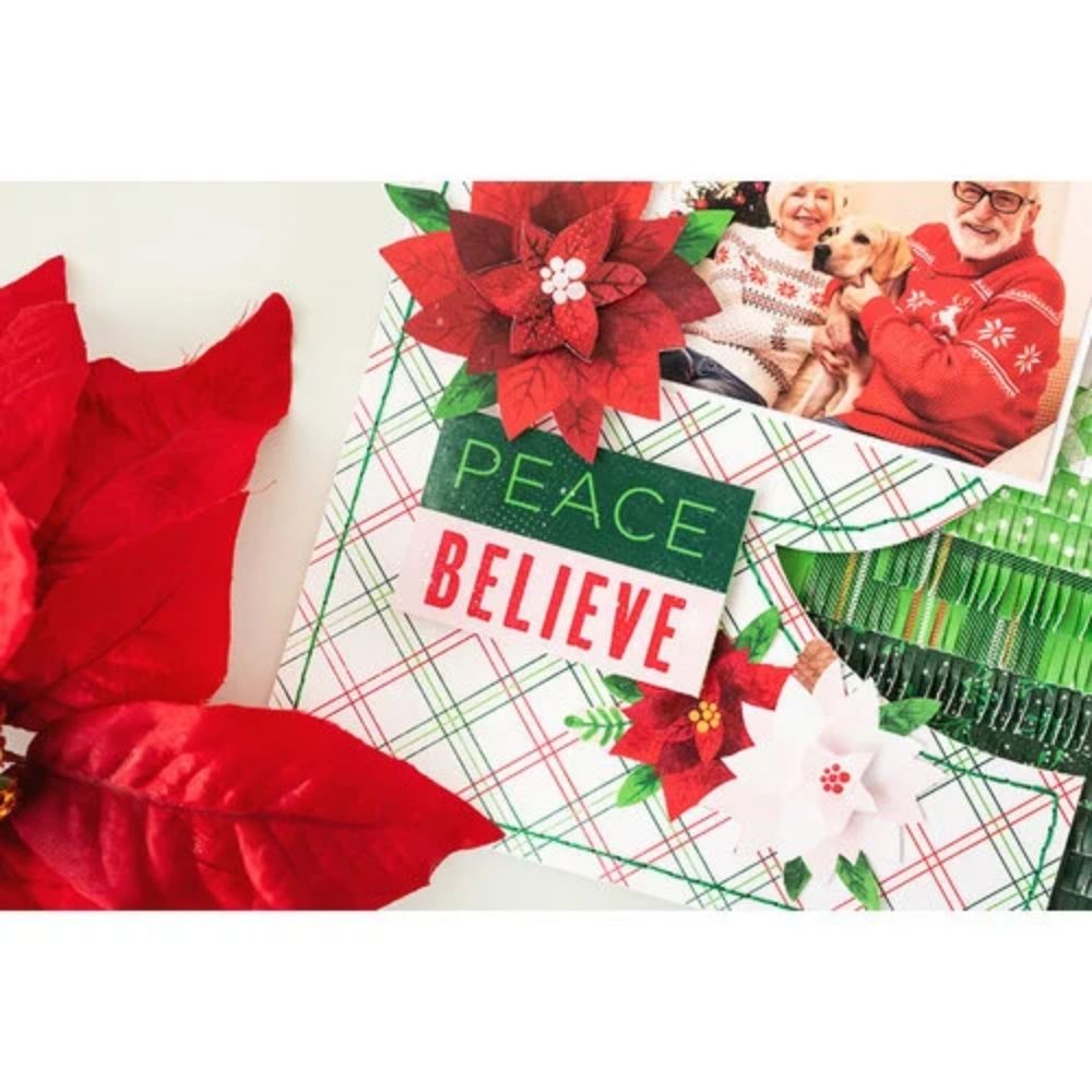 Holiday Cheer Cardstock / Block de Cartulina Navideña Descontinuado DCWV