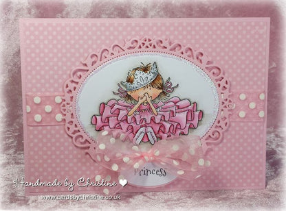 Ballerina Stamp / Sello de Bailarina Descontinuado Crafter&
