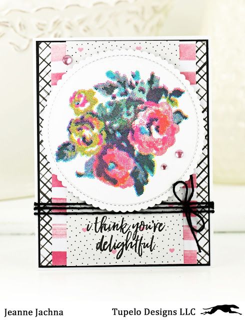 CMYK Rose Stamps / Sellos de Polímero para usarse en Capas Descontinuado We R Memory Keepers