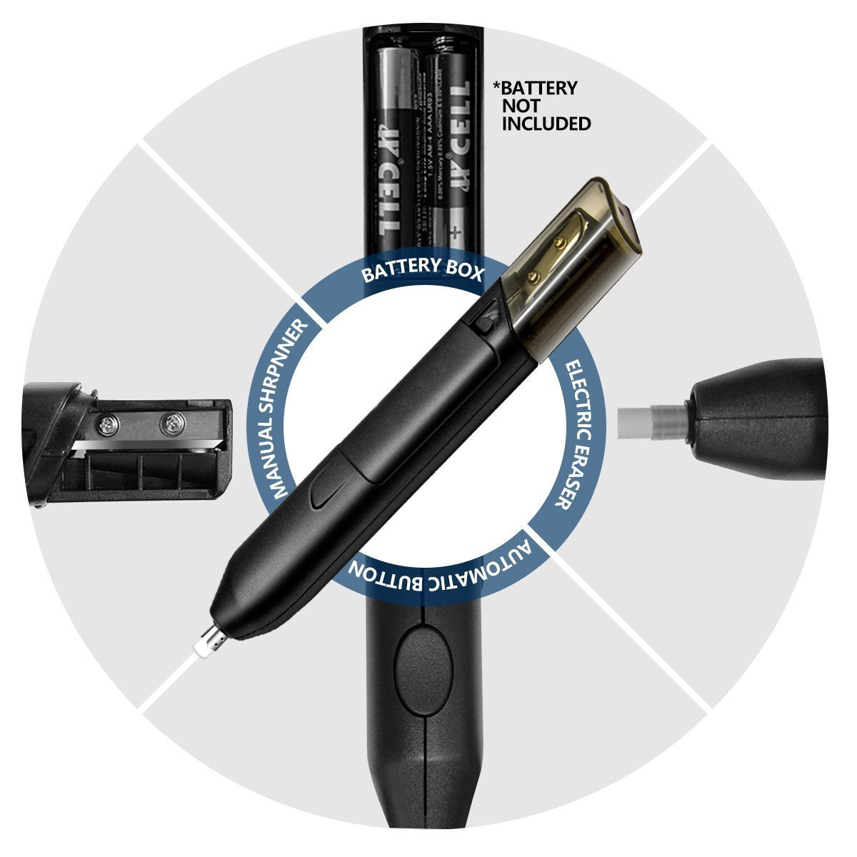 Erasing Sharpener / Goma Eléctica Para Borrar Descontinuado Costech