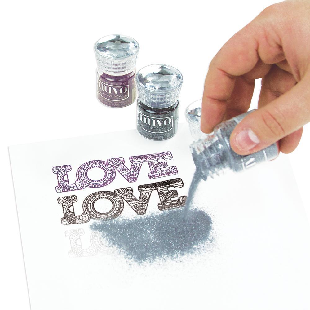 Embossing Powder Purple Haze / Polvo de Realce Morado Descontinuado Nuvo
