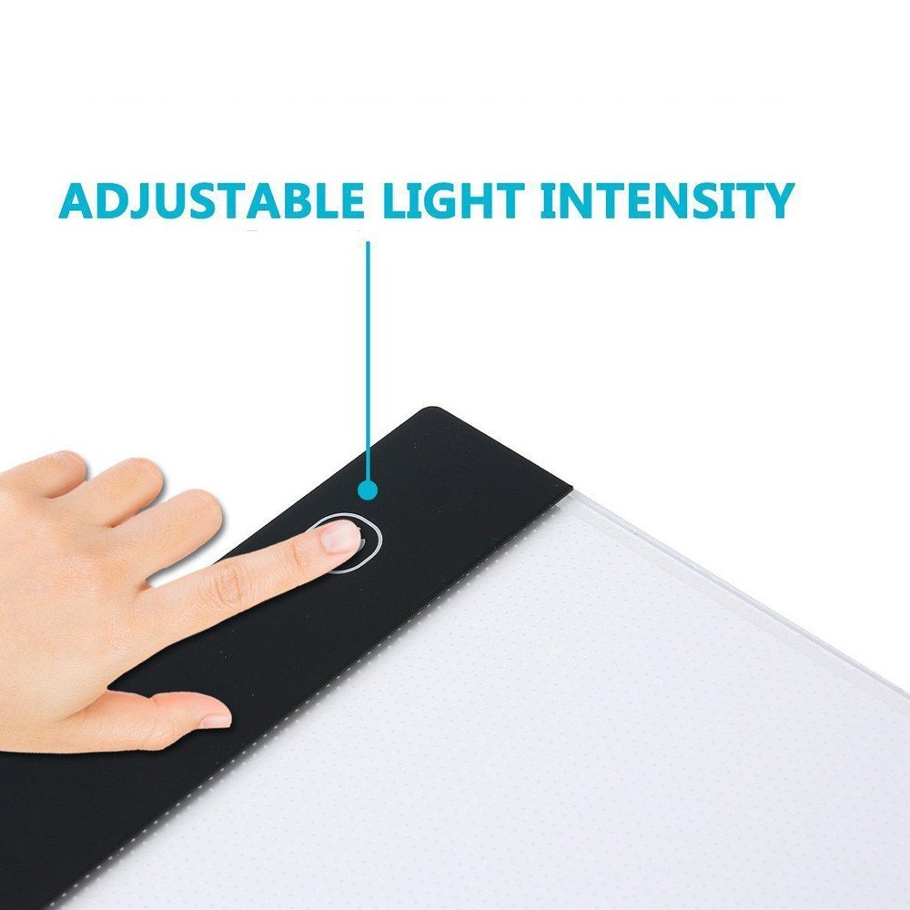 A4 Ultra-thin Portable LED Light Box / Caja de Luz Led para Trazar Dibujos Descontinuado Sannysis