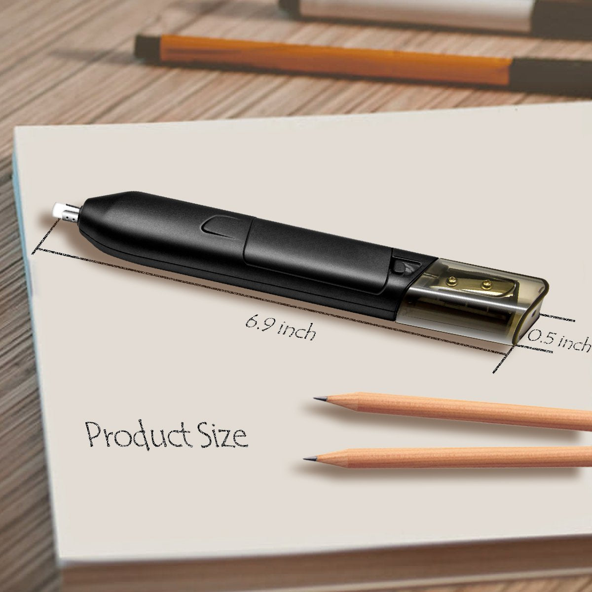 Erasing Sharpener / Goma Eléctica Para Borrar Descontinuado Costech