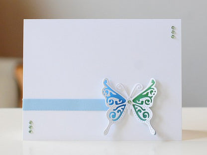 Exotic Butterfly Die / Suaje de Mariposa Descontinuado Cheery Lynn Designs