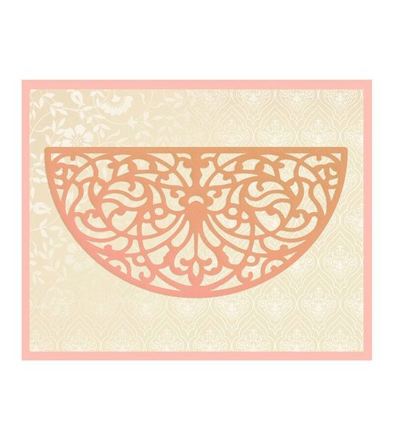 Frankie Doily Die / Suaje de Medio Círculo Descontinuado Couture Creations