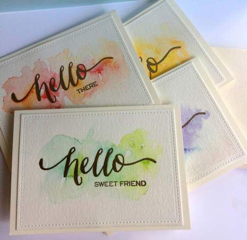 Hotfoil Stamp Hello / Placa para Foil Hello Descontinuado Ultimate Crafts