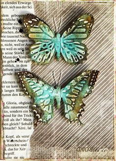 Tim Holtz Mini Butterflies Set Die / Suaje de Corte de Mariposas Chicas Descontinuado Tim Holtz