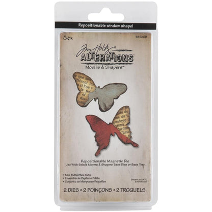 Tim Holtz Mini Butterflies Set Die / Suaje de Corte de Mariposas Chicas Descontinuado Tim Holtz