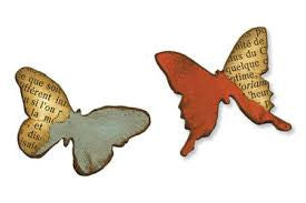 Tim Holtz Mini Butterflies Set Die / Suaje de Corte de Mariposas Chicas Descontinuado Tim Holtz