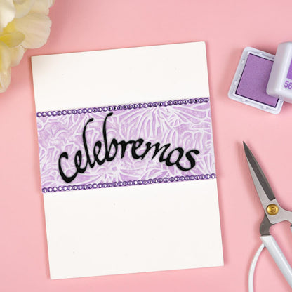 Thinlits Die Set / Suajes de Celebremos y Feliz Cumpleaños Descontinuado Sizzix