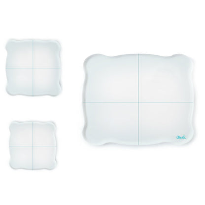 Acrylic Block Stamp Set / 3 Acrílicos para Sellos Herramientas We R Memory Keepers