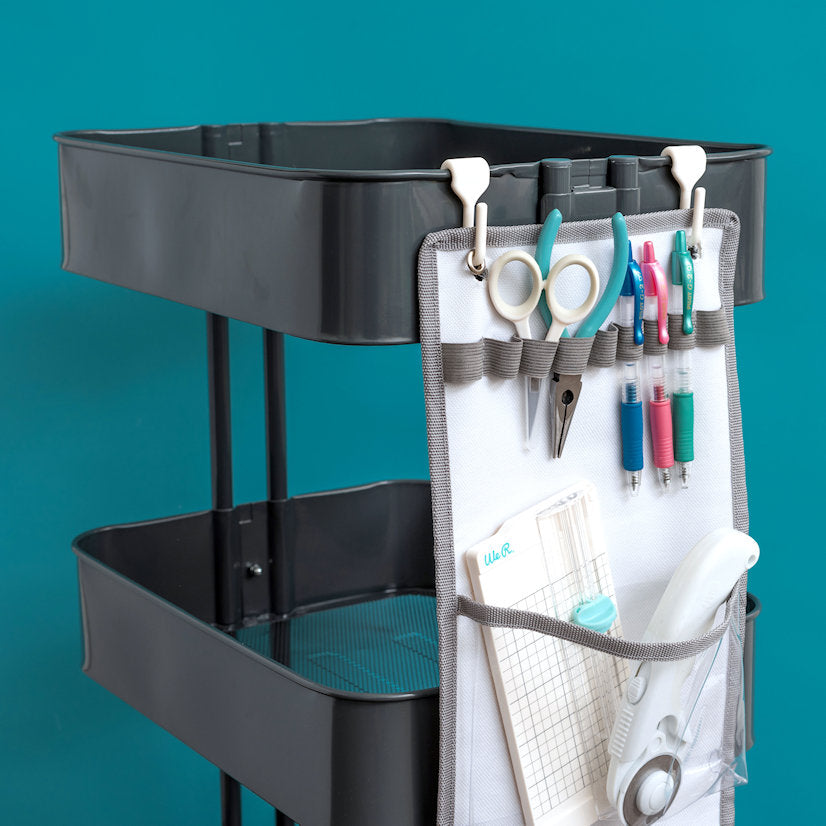 Cart Apron / Organizador de Tela para Carrito Almacenamiento y Organización We R Memory Keepers