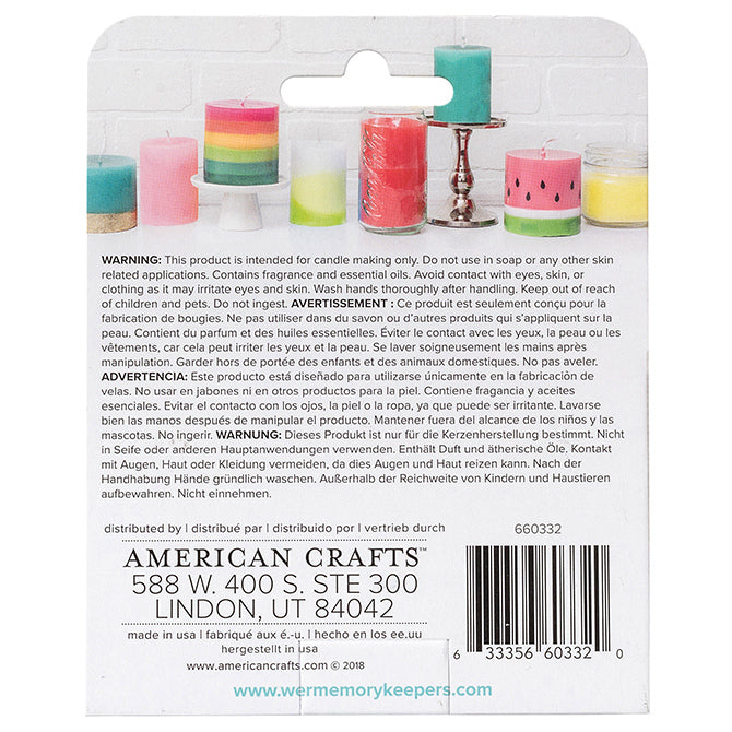 The Wick Candle Scent Holiday Cheer / Set de 3 Esencias para Velas Invierno Descontinuado We R Memory Keepers