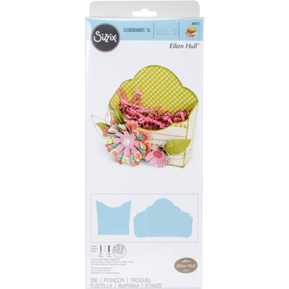 Bigz Flower Pocket / Suaje Cajita de Papas Dados de Corte / Suajes / Troqueles Sizzix