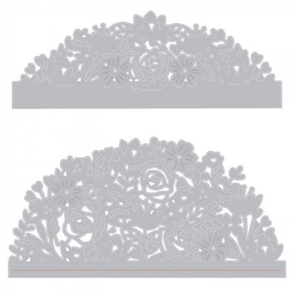 Thinlits Dies Floral Edges / Suaje Floral Descontinuado Sizzix