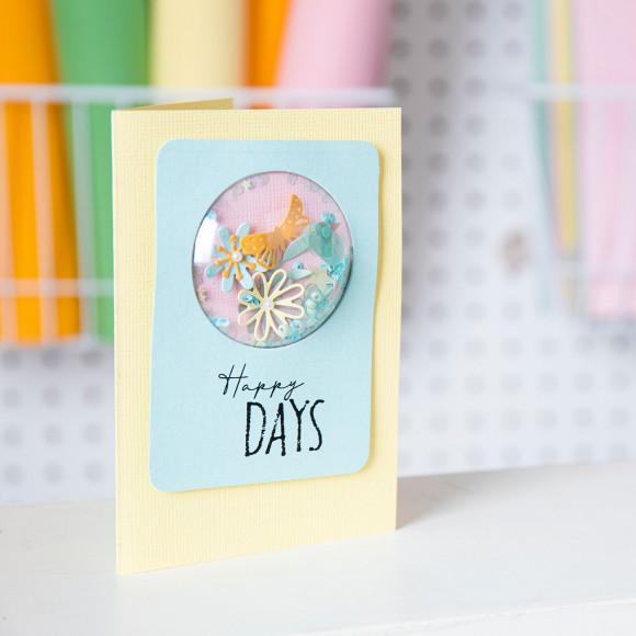 Shaker Domes Circle 2&quot; / Domos 3D de 5cm Adornos / Embellishments Sizzix