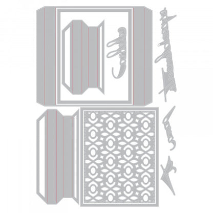 Thinlits Die Gift Card Holder / Suaje de Cajita Descontinuado Sizzix