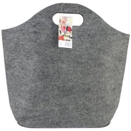 Felt Bag Grey / Bolsa de Fieltro Gris Personalizable Descontinuado Janet Basket