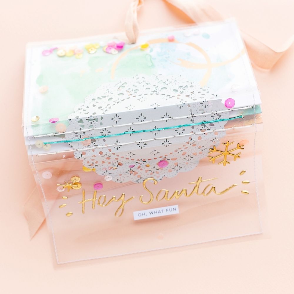 Thickers Foil Stickers / Estampas Gruesas de Frases en Foil Dorado Descontinuado Crate Paper