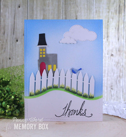 Stitched Cloud Trio Die / Suaje de Corte Nubes Descontinuado Memory Box