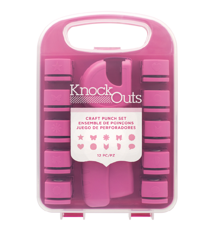 Knock Outs Craft Punch Set / Set de 10 Perforadoras Descontinuado American Crafts