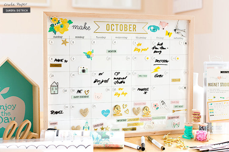 Magnet Studio Collection Magnet Board Kits Chore Chart / Tablero Magnético para Tareas Descontinuado Maggie Holmes