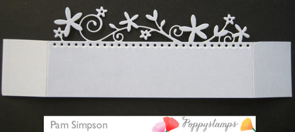 Blooming Dotted Border Die  / Suaje de Borde de Flores Dados de Corte / Suajes / Troqueles Poppy Stamps