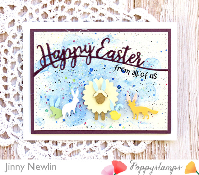 Simple Sheep Die / Suaje de Corte de Oveja Descontinuado Poppy Stamps