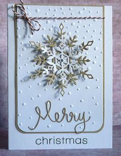 Tim Holtz Snowflake 