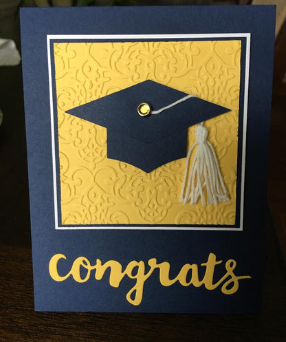 Graduation Theme Dies / Suaje y Realce Graduación Descontinuado Darice