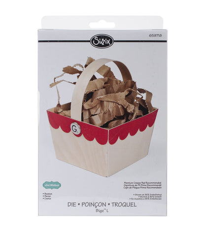 Bigz Basket Box Die / Suaje de Canasta Descontinuado Sizzix