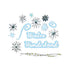 Snowflake Doodles Die & Stamp Set / Suajes y Sellos De Copo de Nieve Dados de Corte / Suajes / Troqueles Sizzix