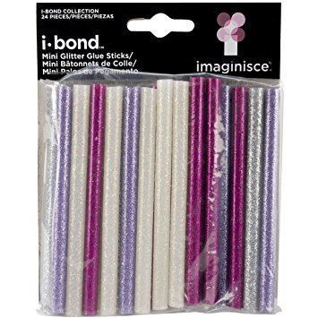 i-bond Mini Glue Sticks Glitter / Barras Pequeñas de Silicon con Brillitos Descontinuado Imaginisce