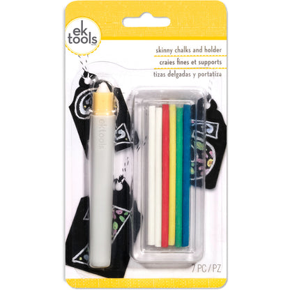 Skinny Chalks and Holders / Set de Sujeta Gises Finos y Gises Descontinuado Ek Success