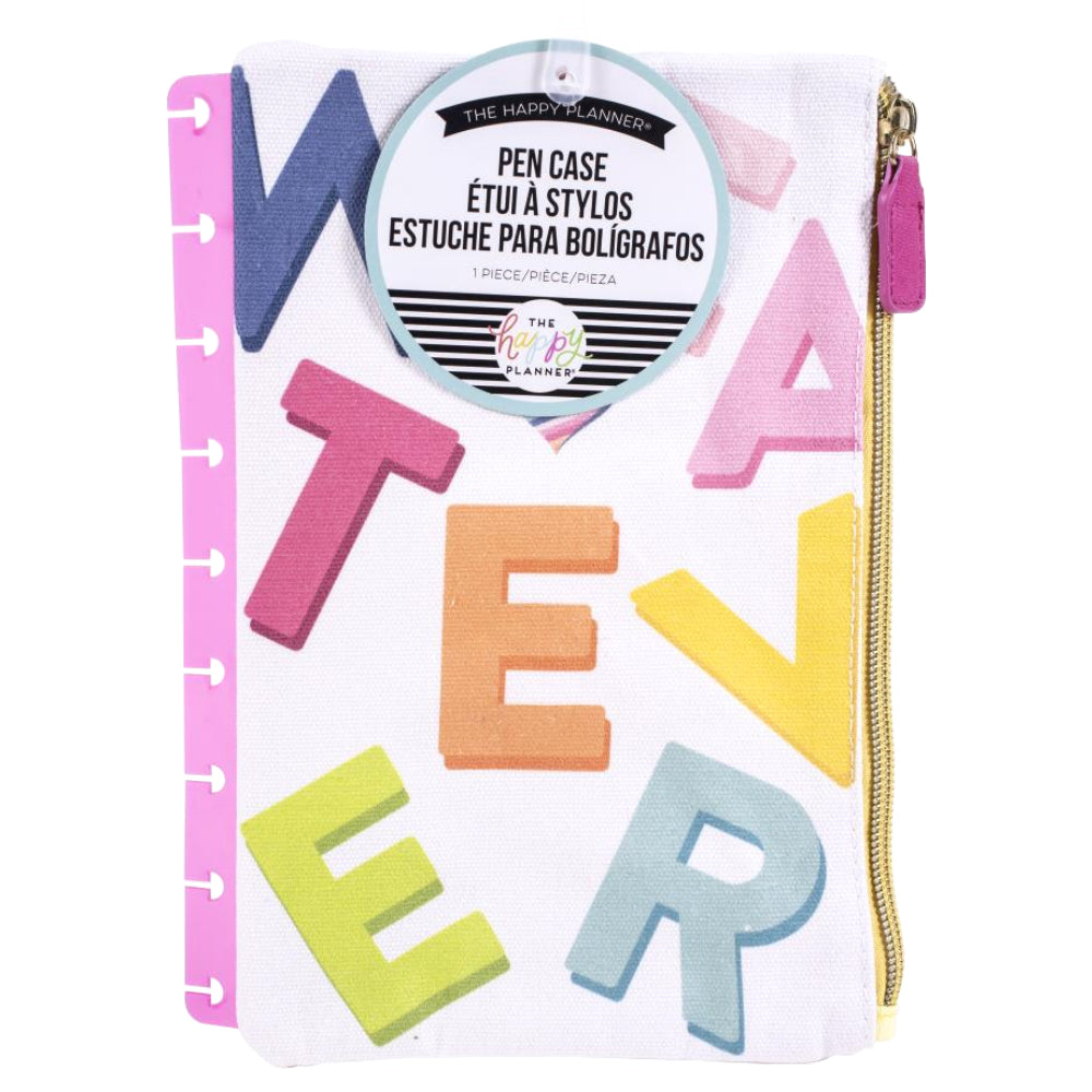 Snap-In Pouch Whatever Student / Estuche Para Happy Planner Descontinuado Me &amp; My Big Ideas