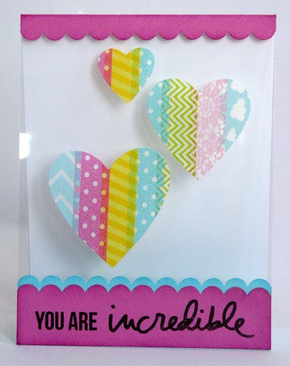 Washi Trendy Tape Chevron Rainbow / Cinta Adhesiva Descontinuado Queen&amp;Co
