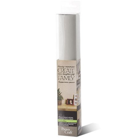 Cricut Adhesive-Backed Vinyl 12"X 24" Sheets 2/Pkg White / Vinil Adhesivo 12" x 24" Blanco 2pz Descontinuado Provo Craft