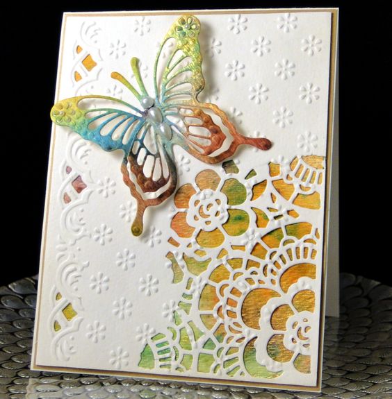 Les Papillions Dies and Emboss / Suaje y Realce Mariposas Descontinuado Spellbinders