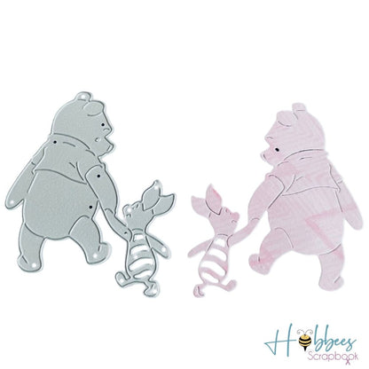 Suaje de Winnie Pooh y Puerquito Dados de Corte / Suajes / Troqueles Hobbees