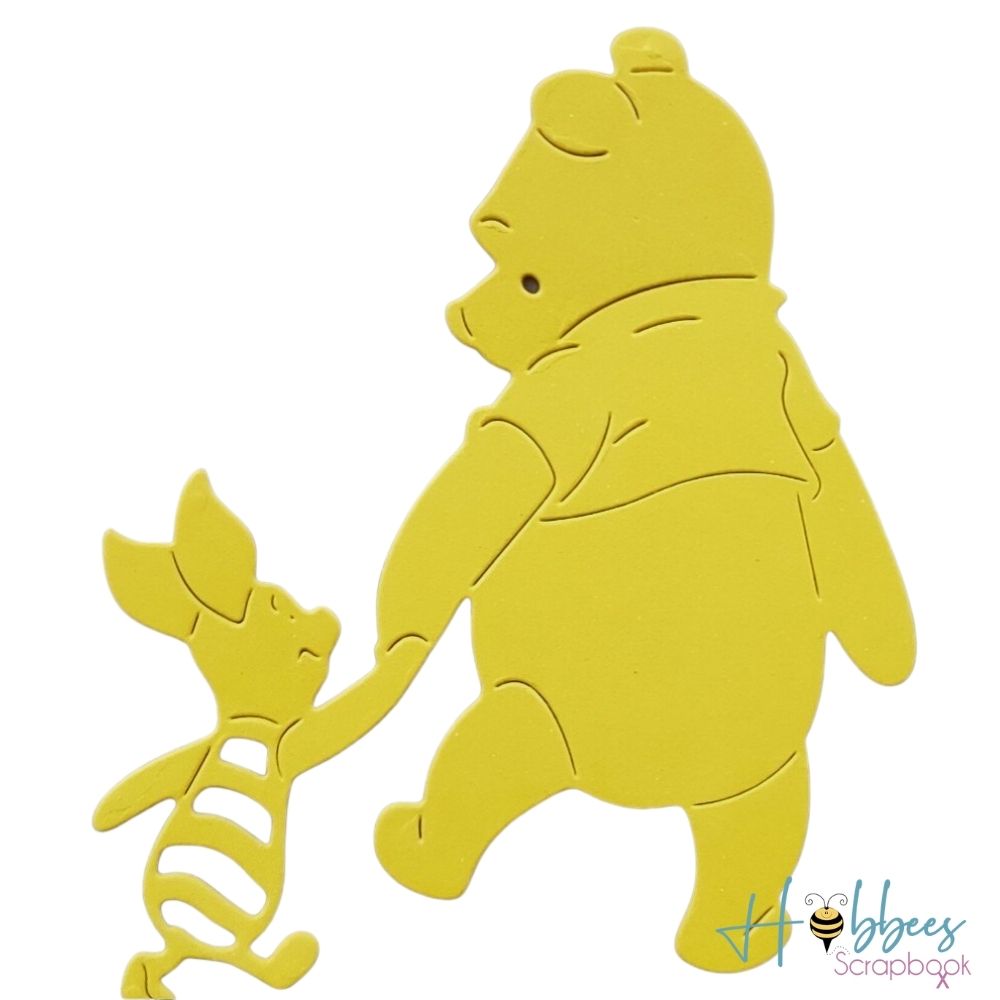 Suaje de Winnie Pooh y Puerquito Dados de Corte / Suajes / Troqueles Hobbees