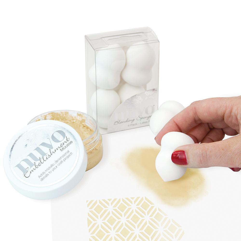 Embellishment Mousse Mother of Pearl / Mousse Texturizador Perla Pastas Texturizadoras y Medios Mixtos Nuvo