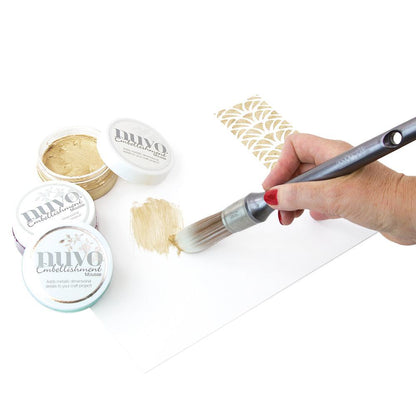 Embellishment Mousse Mother of Pearl / Mousse Texturizador Perla Pastas Texturizadoras y Medios Mixtos Nuvo