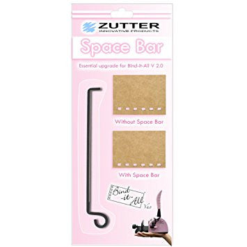 Space Bar Directions / Barra Espaciadora para Zutter Bind it all