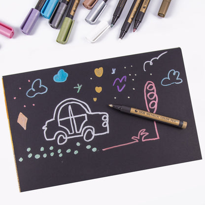 Metallic Marker Pens / Marcadores Metálicos 10 pz. Descontinuado STA