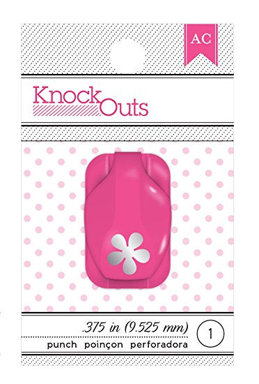Knock Outs Mini Punch Flower / Perforadora de Flor Miniatura Descontinuado American Crafts