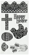 Easter Clear Stamps / Sellos de Polimero Día de Pascua