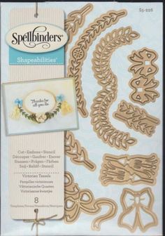 Shapeabilities Dies Victorian Tassels / Suajes de Corte Victoriano Descontinuado Spellbinders