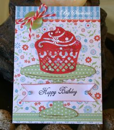 Cupcake Die / Suaje de Cupcake Descontinuado Cottage Cutz
